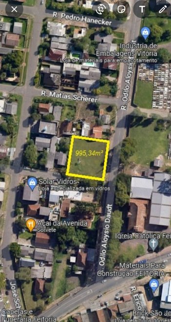 land_lot em Rua Odilo Aloysio Daudt, Feitoria - São Leopoldo - RS