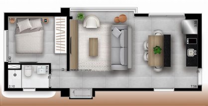 apartment em Rua Jacques Félix, Vila Nova Conceição - São Paulo - SP