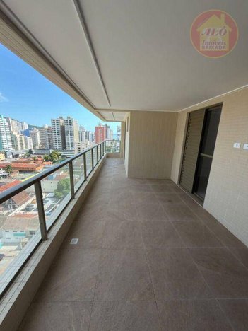 apartment em Rua Rui Barbosa, Canto do Forte - Praia Grande - SP