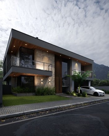 house em Avenida Pedra Branca, Pedra Branca - Palhoça - SC