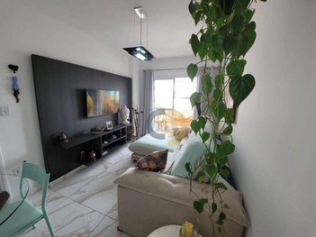 apartment em Rua João Ramalho, Aviação - Praia Grande - SP