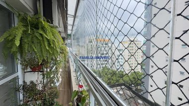 apartment em Avenida Barão de Penedo, José Menino - Santos - SP