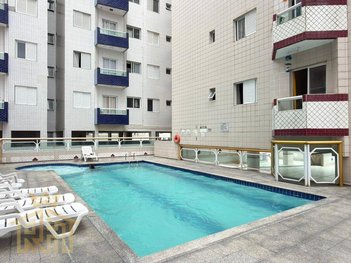 apartment em Rua Nove de Julho, Mirim - Praia Grande - SP