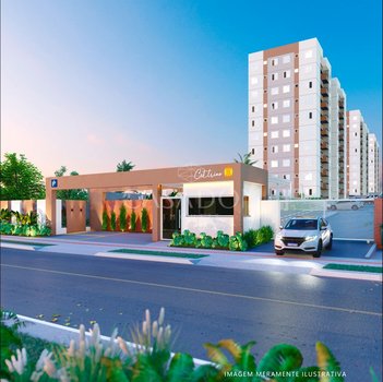 apartment em Rua Vicentina Batista de Oliveira Paiva, Conjunto Residencial Cidade Alta - Maringá - PR