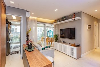apartment em Alameda dos Jurupis, Indianópolis - São Paulo - SP