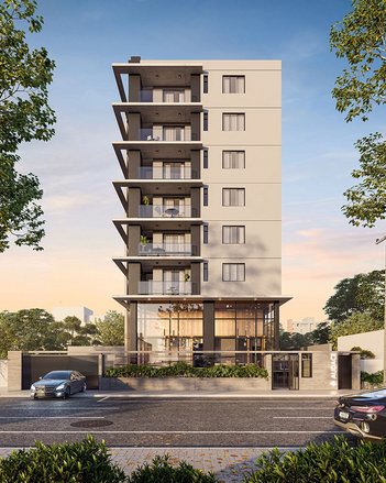 apartment em Rua Vinte e Quatro de Maio, Rebouças - Curitiba - PR