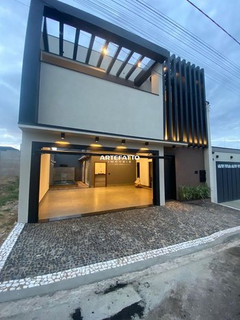 house em Rua Alberto Mariano Salermo, Esplanada Primo Meneghetti - Franca - SP