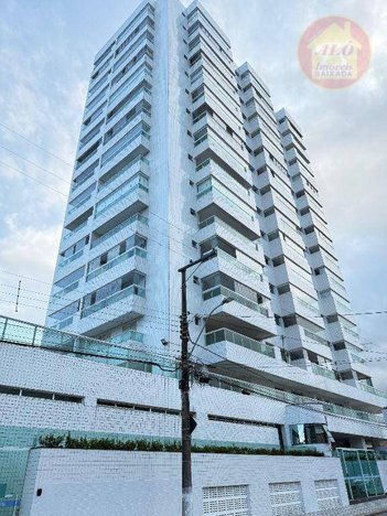 apartment em Rua João Piedade Gomes, Caiçara - Praia Grande - SP