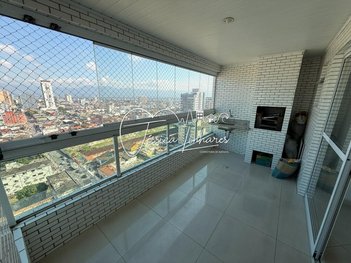 apartment em Rua Mário Tamashiro, Canto do Forte - Praia Grande - SP