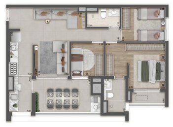 apartment em Rua José Zappi, Vila Prudente - São Paulo - SP