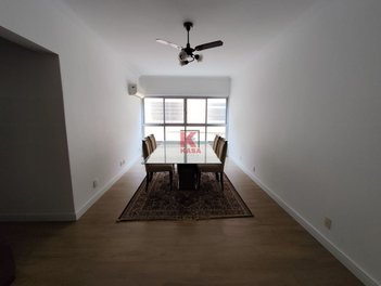 apartment em Avenida Doutor Bernardino de Campos, Campo Grande - Santos - SP