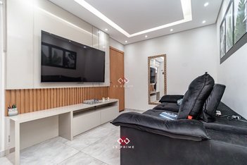 apartment em Rua Dalva dos Santos Ferreira Mendonça, Quebra - Lagoa Santa - MG