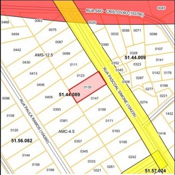 commercial_land_lot em Rua Pascoal Simone, Coqueiros - Florianópolis - SC