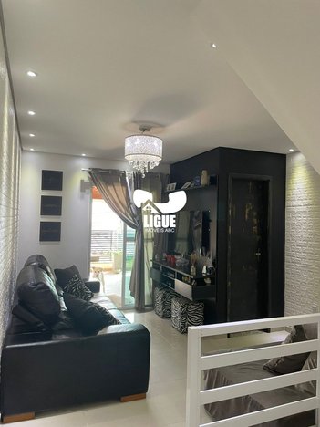 house em Rua Santo Antônio, Jardim Santo Antônio - Santo André - SP