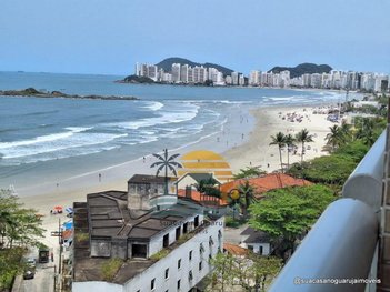 apartment em Avenida Marechal Deodoro da Fonseca, Pitangueiras - Guarujá - SP