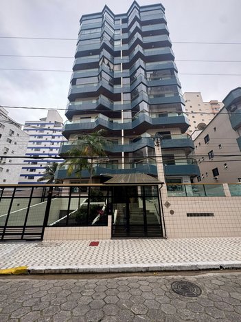 apartment em Rua Eponina, Aviação - Praia Grande - SP