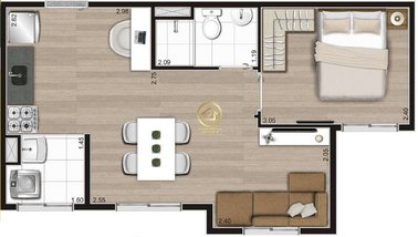 apartment em Rua dos Silvas, Vila Nivi - São Paulo - SP