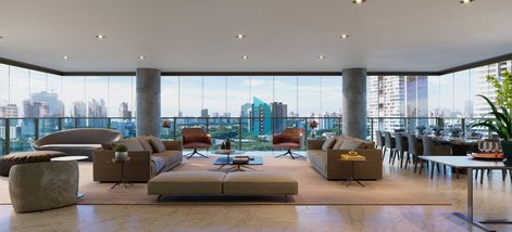 apartment em Avenida Hélio Pellegrino, Vila Nova Conceição - São Paulo - SP