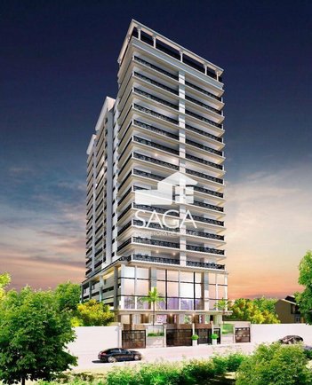 apartment em Rua Copacabana, Guilhermina - Praia Grande - SP