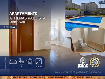 apartment em Rua Professora Luzia Marques, Athenas Paulista - Jaboticabal - SP