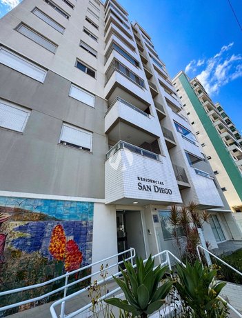 apartment em Rua Celso Bayma, Barreiros - São José - SC