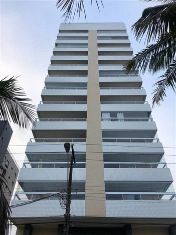 apartment em Rua Maria Inez Bacheschi Rúbio, Maracanã - Praia Grande - SP