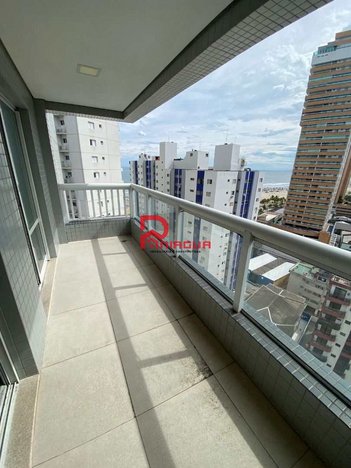 apartment em Rua Luiz Antônio de Andrade Vieira, Boqueirão - Praia Grande - SP