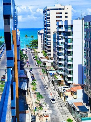 apartment em Avenida Hamilton de Barros Soutinho, Jatiúca - Maceió - AL