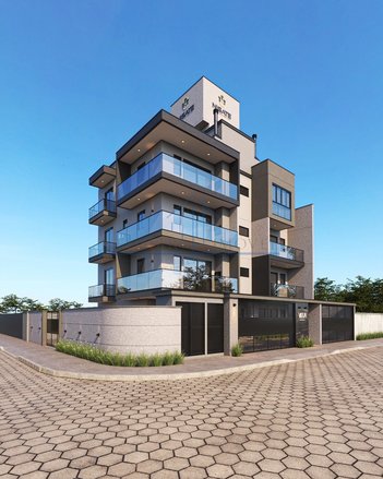 apartment em Rua Guilherme Wegner, Gravatá - Navegantes - SC