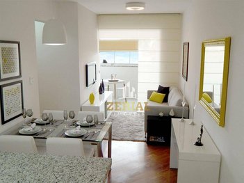 apartment em Rua Conselheiro Justino, Campestre - Santo André - SP
