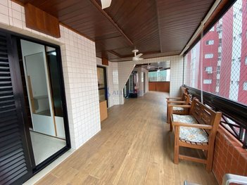 apartment em Avenida Marechal Mallet, Canto do Forte - Praia Grande - SP