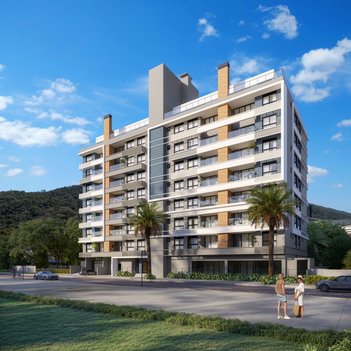 apartment em Rua Recanto do Sol, Ingleses do Rio Vermelho - Florianópolis - SC