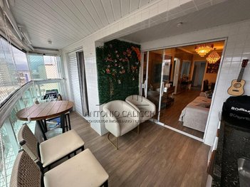 apartment em Rua Tuiuti, Aviação - Praia Grande - SP