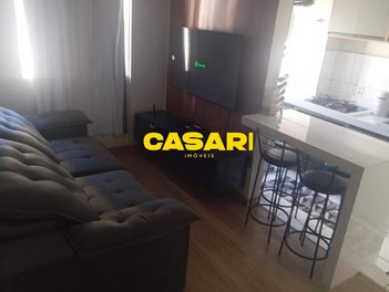 apartment em Rua Atibaia, Vila Valparaíso - Santo André - SP