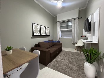 apartment em Avenida Bartholomeu de Gusmão, Boqueirão - Santos - SP