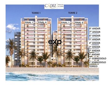 apartment em Avenida Geraldo Nogueira da Silva, Jardim Porto Novo - Caraguatatuba - SP
