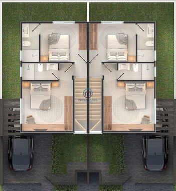 house em Servidão Netuno, Ingleses do Rio Vermelho - Florianópolis - SC