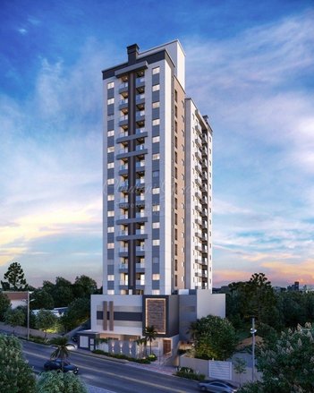 apartment em Rua Pequim, Passo dos Fortes - Chapecó - SC