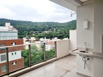 apartment em Pio Duarte Silva, Trindade - Florianópolis - SC