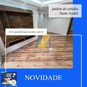 apartment em Rua Adriático, Jardim do Estádio - Santo André - SP