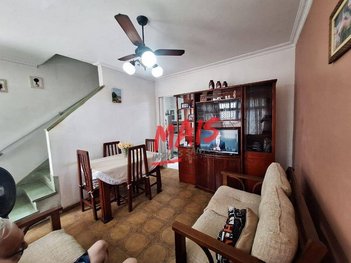 house em Rua Hélio Ansaldo, Macuco - Santos - SP