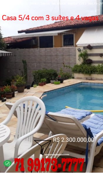 house em Alameda dos Eucaliptos, Caminho das Árvores - Salvador - BA