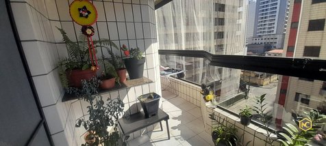 apartment em Avenida Presidente Castelo Branco, Aviação - Praia Grande - SP