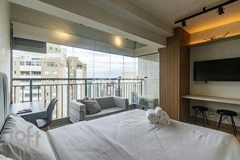 apartment em Alameda Iraé, Moema Índios - São Paulo - SP