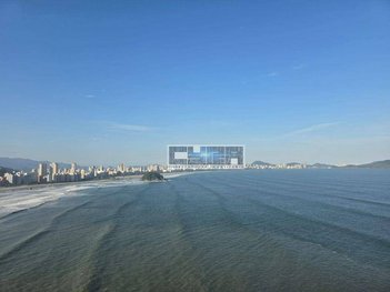 apartment em Alameda Ari Barroso, Ilha Porchat - São Vicente - SP