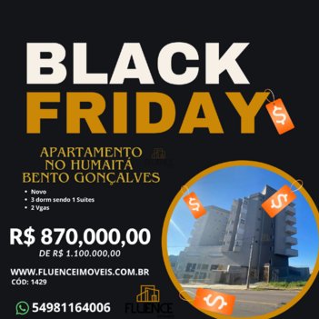 apartment em Rua Professor Pedro Rosa, Progresso - Bento Gonçalves - RS