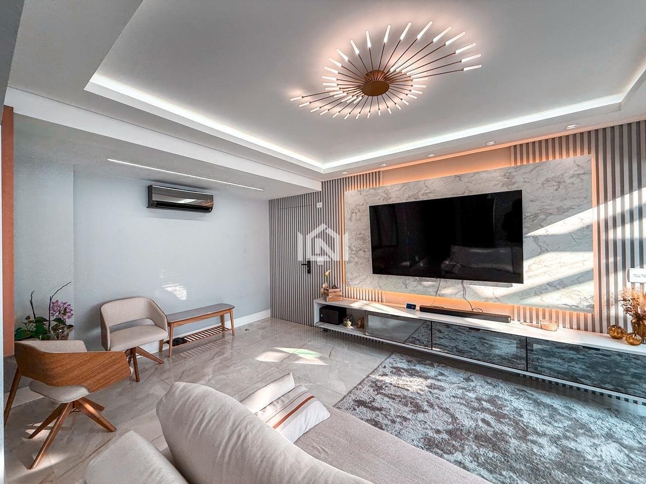 apartamento a venda no condominio costa do marfim - sala de estar