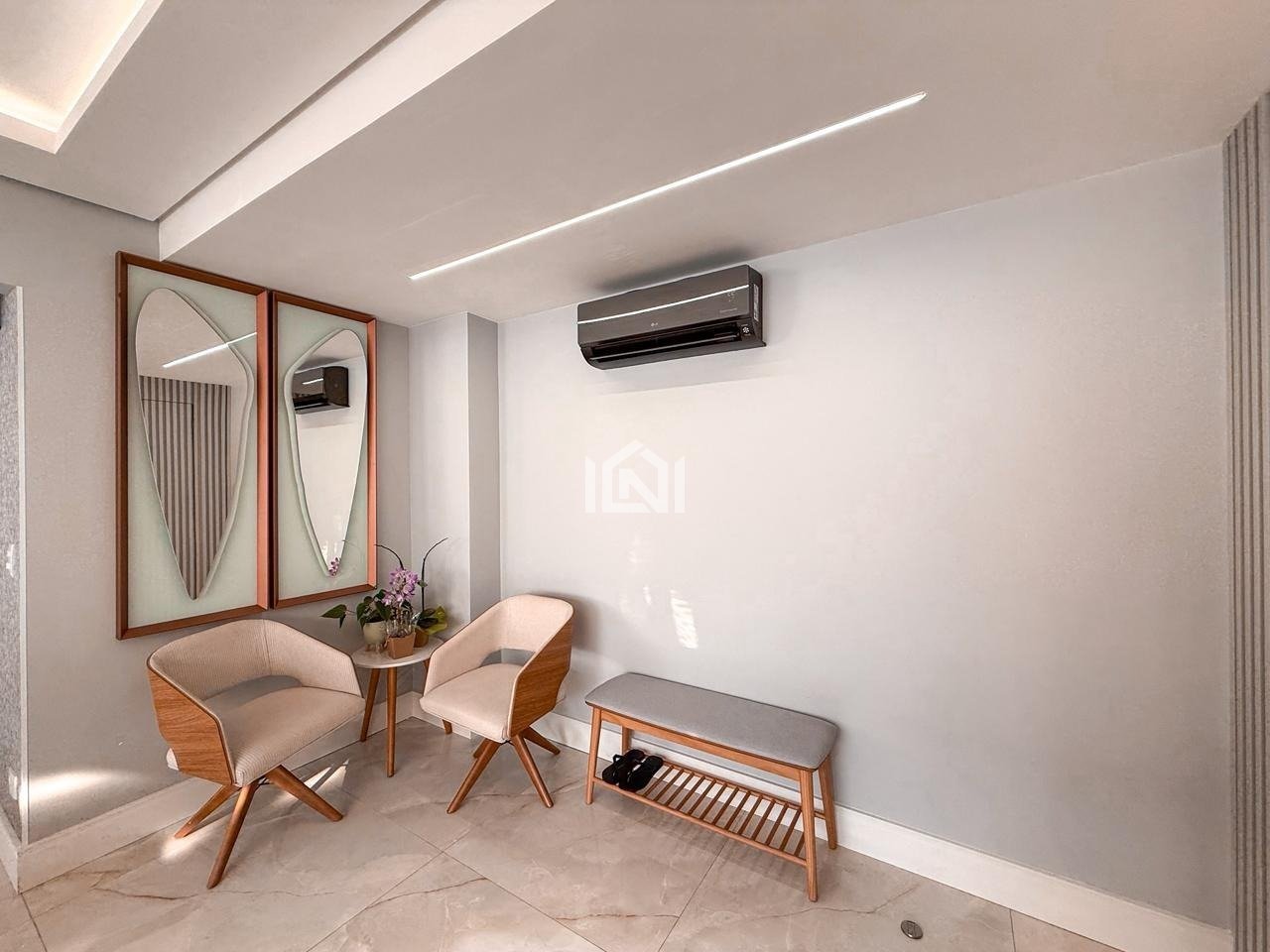 apartamento a venda no condominio costa do marfim - sala de estar