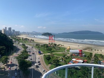 apartment em Avenida Manoel da Nóbrega, Itararé - São Vicente - SP