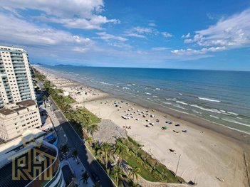 apartment em Rua Maria de Lourdes Simões e Simões, Caiçara - Praia Grande - SP